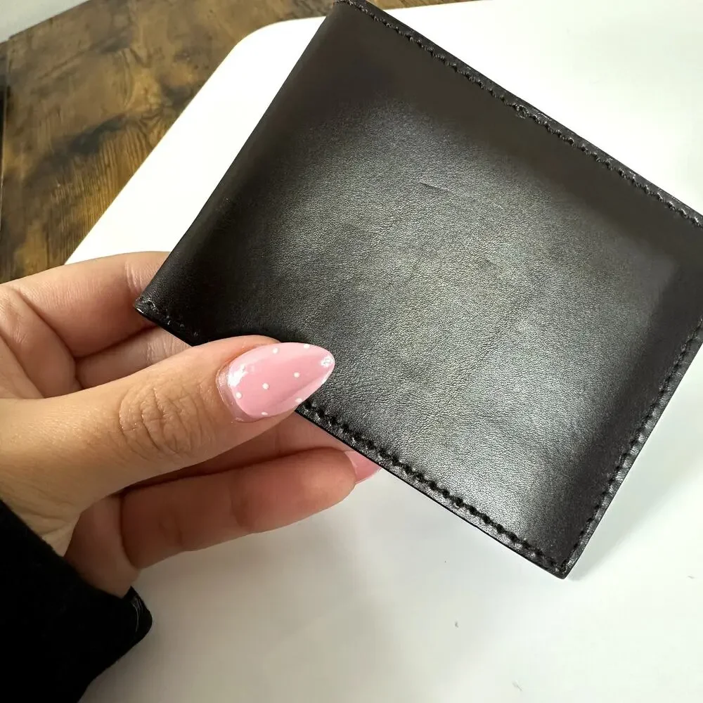 Gucci Pocket Mirror with Leather Case Authentic Vintage
